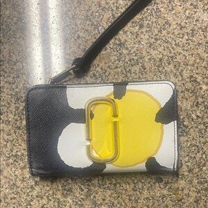 Marc Jacobs Floral Wallet with Wrist Strap